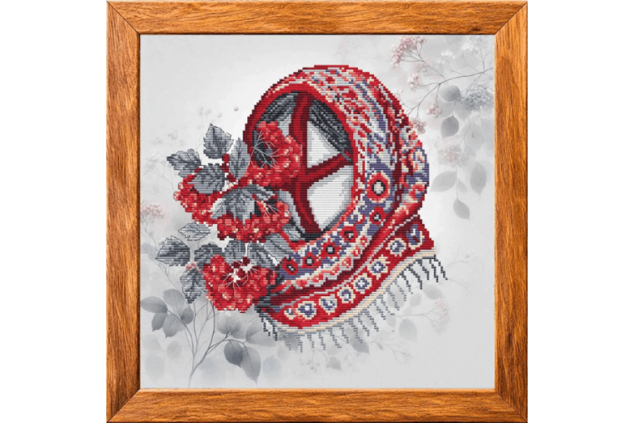 Набір для вишивки хрестиком "Мотанка з калиною" VMC_202515_MV